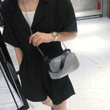 Diamonds Print Small Shoulder Bag Women Clutch Evening Crossbody Bag