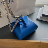 Thick Chain Ladies Box Bag Shoulder Messenger Bag