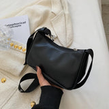 Casual Ladies Shoulder Bag Crossbody Bags For Women Solid Handbags