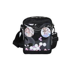 Clear PVC Crossbody Bag Shoulder Jelly Small Flap Bag