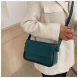 Classic Diagonal Women's Bag PU Leather One Shoulder Bag