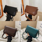 Classic Diagonal Women's Bag PU Leather One Shoulder Bag
