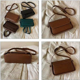 Classic Diagonal Women's Bag PU Leather One Shoulder Bag