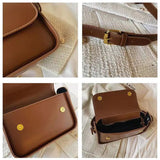 Classic Diagonal Women's Bag PU Leather One Shoulder Bag