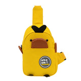 Canvas Crossbody Bag for Women Chest Bag Version Shoulder Bag