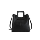 Women Shoulder Bags Tote Crossbody PU Leather High Capacity Bucket