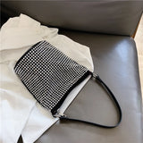Sequins Shoulder Bag Women's Casual Crossbody Bucket Bag