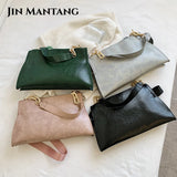 Women Shoulder Bag Soft Leather Crossbody Large Capacity Bags