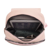 Women High PU Leather Backpack Small School Bags for Girls