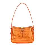 Small PU Leather Underarm Bag Women Shoulder Crossbody Tote