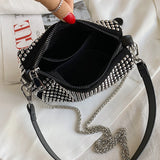 Rhinestone Diamond Chain Crossbody Bag Women's Shoulder Bag