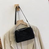 Rhinestone Diamond Chain Crossbody Bag Women's Shoulder Bag