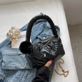 Small Square Bag Chain Shoulder Messenger Women Handbag