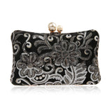 Beaded Evening Bag Diamond Sequined Clutch HandBag