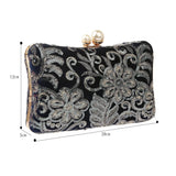 Beaded Evening Bag Diamond Sequined Clutch HandBag