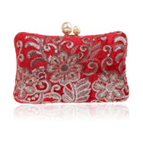 Beaded Evening Bag Diamond Sequined Clutch HandBag