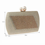 Beaded Evening Bag Diamond Sequined Clutch HandBag Bride Bag Wedding Party