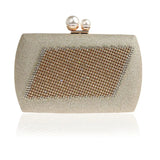 Beaded Evening Bag Diamond Sequined Clutch HandBag Bride Bag Wedding Party
