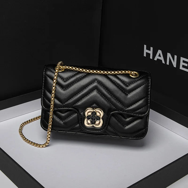Chain Crossbody Bag Clover Shoulder Casual Female Bags