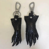 Crocodile Leather Key Chain Case for Men Women