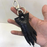 Crocodile Leather Key Chain Case for Men Women