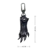 Crocodile Leather Key Chain Case for Men Women