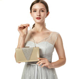 Bling Diamond Clutch Evening Bag Wedding Purse Party Handbag WY219