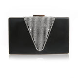 Bling Diamond Clutch Evening Bag Wedding Purse Party Handbag WY219