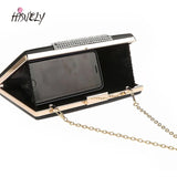 Bling Diamond Clutch Evening Bag Wedding Purse Party Handbag WY219