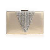 Bling Diamond Clutch Evening Bag Wedding Purse Party Handbag WY219