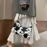 Women's Leather Shoulder Bag Stone Pattern Chain Crossbody