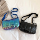 Women's Nylon Crossbody Handbag Solid Casual Shoulder Bag