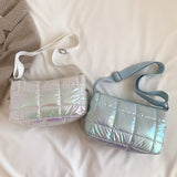 Women's Nylon Crossbody Handbag Solid Casual Shoulder Bag