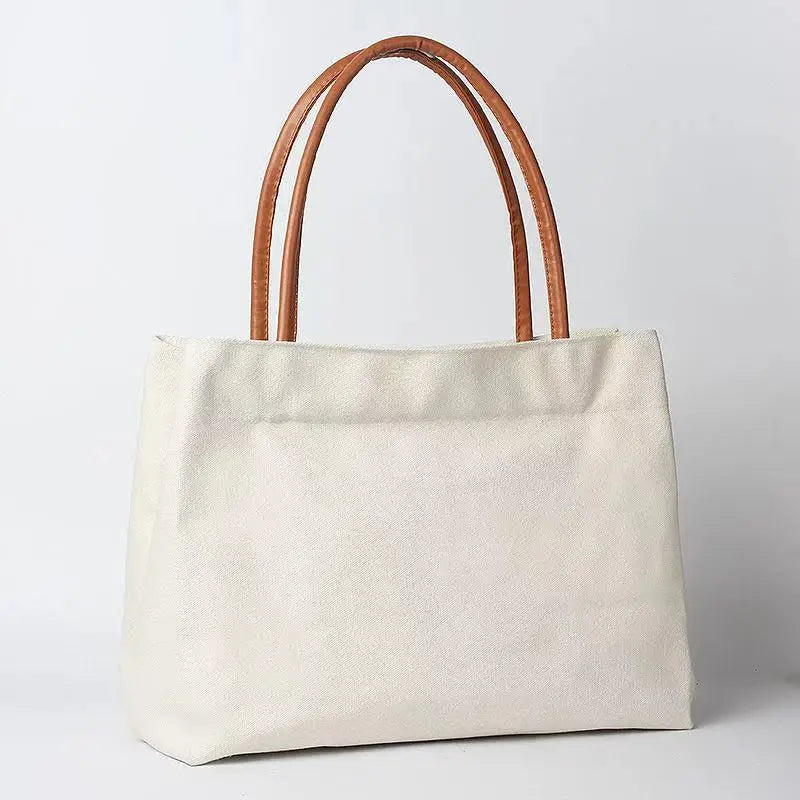 Canvas Tote Bag for Women Large Capacity Shoulder Bag Multi-functio