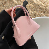 Ladies High Shoulder Messenger Bag Textured Portable Shell Small Bag