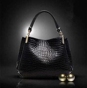 Leather Shoulder Bag Female Tote Crocodile Bag BAG5091 Hot