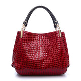 Leather Shoulder Bag Female Tote Crocodile Bag BAG5091 Hot