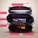 Leather Shoulder Bag Female Tote Crocodile Bag BAG5091 Hot
