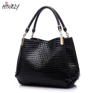 Leather Shoulder Bag Female Tote Crocodile Bag BAG5091 Hot