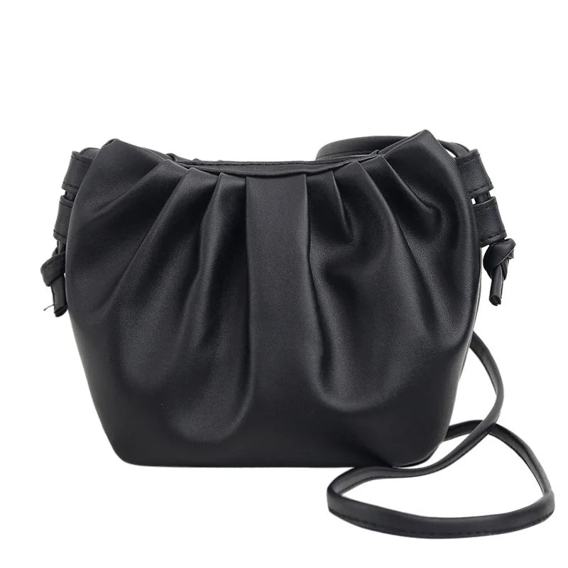 Western Style Mini Cloud Bag Women's Shoulder Messenger Bag