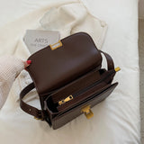 Retro PU Leather Shoulder Bags Flap Crossbody Ladies Messenger Envelope