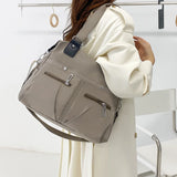 Canvas Portable Women Crossbody Shoulder Bags High Capacity Top Multifunction