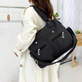 Canvas Portable Women Crossbody Shoulder Bags High Capacity Top Multifunction