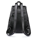 Leather Backpack for Teenage Girls - High Youth Backpack
