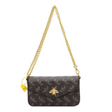 Women Small Flap Crossbody Bag Over the Shoulder Casual Messenger Bag