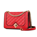 Women Chain Crossbody Shoulder Bags High HandBags PU Leather Solid