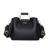Vintage Letter Bucket Bag High Retro Crossbody Tote Handbag