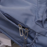 Women Nylon Backpack Preppy Style Solid Large Handbags School