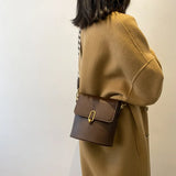 Women's Crossbody Canvas Shoulder Bag with Pu Strap