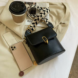 Women's Crossbody Canvas Shoulder Bag with Pu Strap